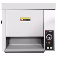 Toster s 4 hvataljki - Mehaničko - 2,7 kW - za burger i hot dog peciva