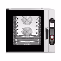 Commercial Electric Bakery Combi Oven - Touchscreen Controls - 6x EN 600x400 - incl. Automatic washing system