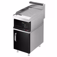 Elektriline plaatgrill - soonega - 8 kW - Küpsetuspind 395x535 mm - sh aluskapp 1 uksega