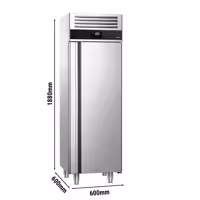 Szafa mroźnicza PREMIUM – stal nierdzewna – 400 L – z 1 drzwiami