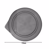 (165 pcs) Reusable Lid - Grey - fits Reusable Cups with Ø 95mm