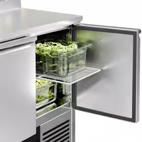 Pripremni rashladni pult Mini PREMIUM - 900x700 mm - 2 vrata - za 5x GN 1/6