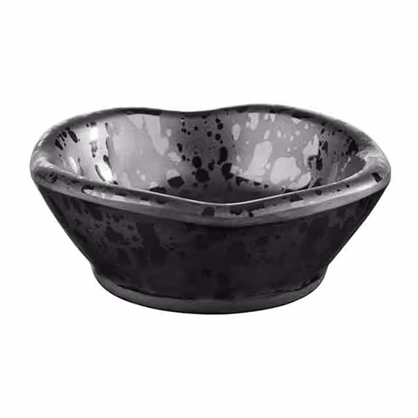 (6 adet) Ramekin (Sos Kasesi) - GLAMOUR - Melamin - 50ml - yuvarlak - Ø80mm - Siyah