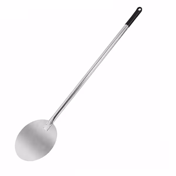 Lopata za okretanje pizze - anodizirani aluminij - ekstra lagana - Ø 23 cm; Duljina: 170 cm - drška aluminijska