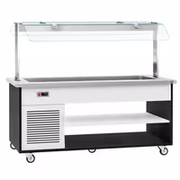 Carrinho de buffet frio DANZIG - 1900mm - para 5x GN 1/1