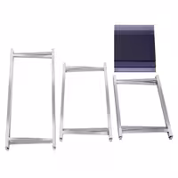 (3 pcs) Folding Side Table Set - Height: 700, 900 & 1200mm