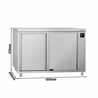 ECO ormar za grijanje – 1000 x 600 mm – s kliznim vratima – digitalni