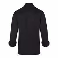 (6 peças) Jaqueta Karlowsky Chef Básica - Preto - Tamanho: XS