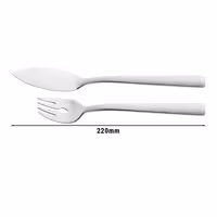 (2) ZWILLING | Dinner Fish Cutlery Set – Fish Knife & Fork - Deboning Friendly - 18/10 Steel