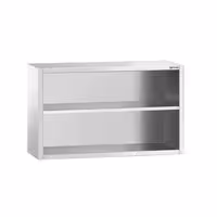 خزانة حائط ستانلس ستيل PREMIUM - 1200x400mm - بدون باب انزلاقي - ارتفاع 800 mm