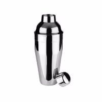 (6 adet) Kokteyl Shaker - Klasik - Paslanmaz çelik - 700ml