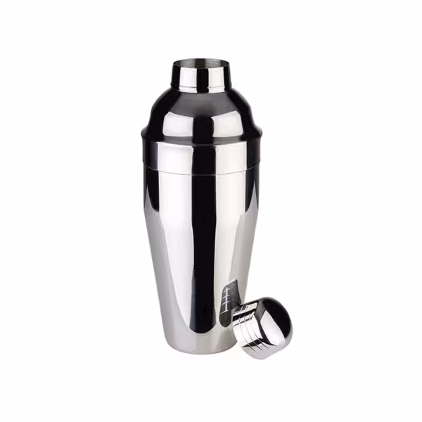 (6 adet) Kokteyl Shaker - Klasik - Paslanmaz çelik - 700ml