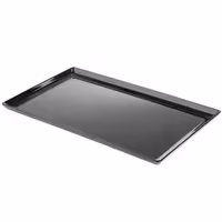 (6 pcs) GN 1/2 Gastronorm Tray - FLOAT - Melamine - 325x265mm - Height: 30mm - Black