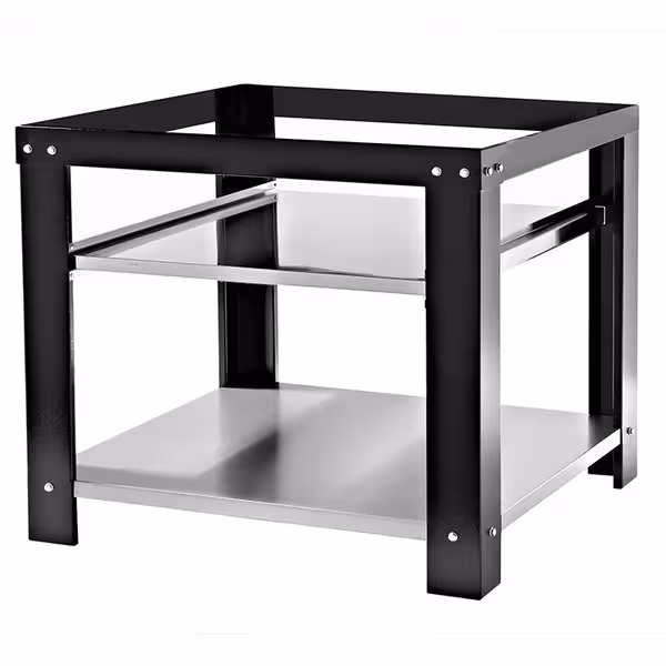 Base Stand - for Pizza Oven - 1210x865x850mm - Black - for GPOE630DN