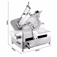 Automatska salamoreznica - gravitacijska - 370 W - oštrica Ø 320 mm
