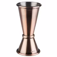 (6 pz) Misurino da bar doppio - Acciaio inox - 2cl & 4cl - con graduazioni interne 1cl & 3cl