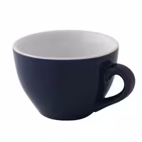(6 kom) Colors - Šalica za cappuccino - 180 ml - Plava