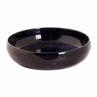 (4 adet) BAMA BLUE - Çukur Tabak - Stoneware, Ø220mm, Mavi