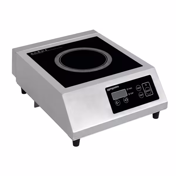 Ipari indukciós tűzhely - 700-as - asztali - méretek: 335x435x119 mm - összteljesítmény: 3,5 kW