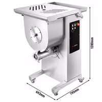2-u-1 električni mlin za meso – veličina 32 – s miksorom za meso – 800–1000 kg/h – kapacitet: 42 litre/30 kg – 3 kW