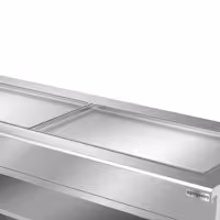 Buffettheke kalt KOPENHAGEN - 2310mm - mit Kühlplatte - Edelstahl
