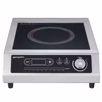 (2 kom) Indukcijsko kuhalo - 360x460x129 mm - 3,5 kW - 1 indukcijskih zona - nadpultni - sastavljeno od Touch Control i ručni kotačić - visokoučinkoviti model