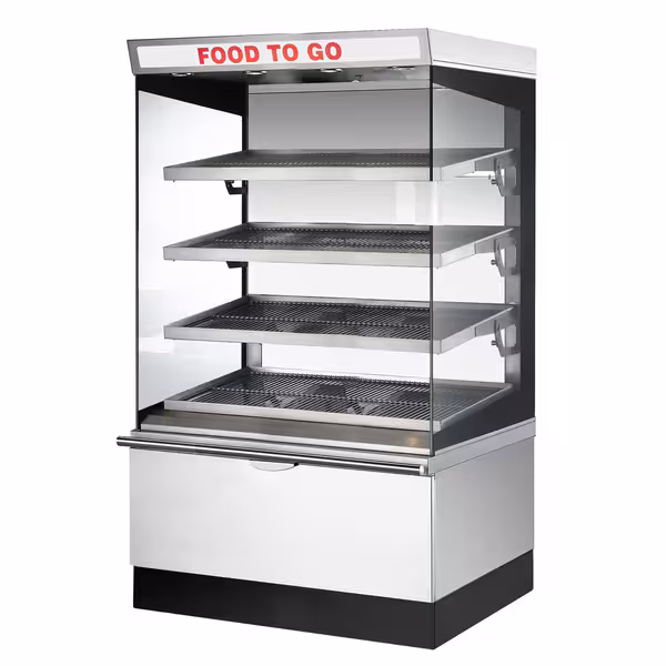 UBERT | Vitrina za čuvanje topline - 1430x800 mm - 4 police za čuvanje topline