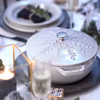 STAUB | LA COCOTTE - La Marmite - Ø 240 mm - Lijevano željezo - Boja bijelog tartufa