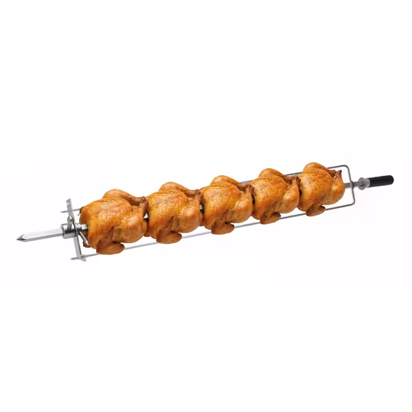 Stainless Steel Rotisserie Spit - for Chicken Rotisserie Oven - compatible with GHGK Series