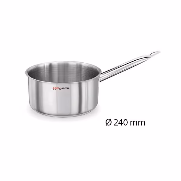 Derin Kaçarola - Paslanmaz Çelik - 7 L - Ø 240 mm - İndüksiyon Uyumlu