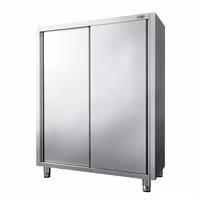 خزانة تخزين أدوات المائدة PREMIUM - 1400x700mm - 2 أبواب منزلقة - الارتفاع: 1800mm