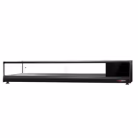 Witryna chłodnicza do tapas PREMIUM – 1727 x 405 x 247 mm – 8x GN 1/3 – od +4 do +8 °C – czarna