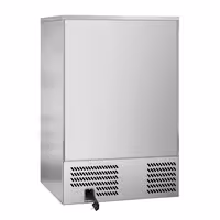 Commercial Back Bar Cooler - 600mm - 130L - with 1 glass hinged door - Stainless steel