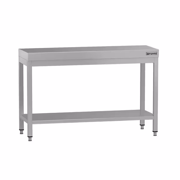طاولة عمل ستانلس ستيل ECO - 1200x600mm - مع رف سفلي