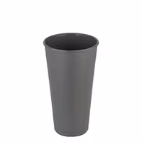 (24 pcs) Polycarbonate Cup (reusable) - 500ml - Grey