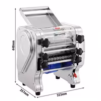 Električni stroj za tjesteninu s valjkom za tijesto – duljina valjka 180 mm – 5 kg/h
