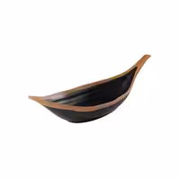 (6 adet) Teşhir Kasesi - CROCKER - Melamin - 170ml - 305x100mm - Derinlik:75mm - Kahverengi/Terrakotta
