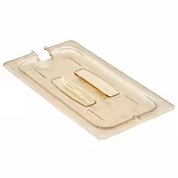 (6 komada) CAMBRO | H-PAN™ - GN poklopac 1/3 otporan na toplinu - Sa urezom i drškom - Jantar