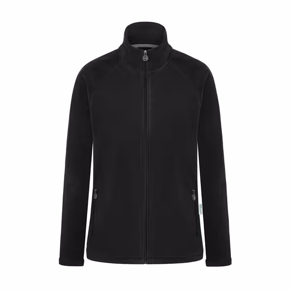 KARLOWSKY | Women's Workwear Fleece Jacket Warm‑Up – Black - XXL - Recycled Polyester