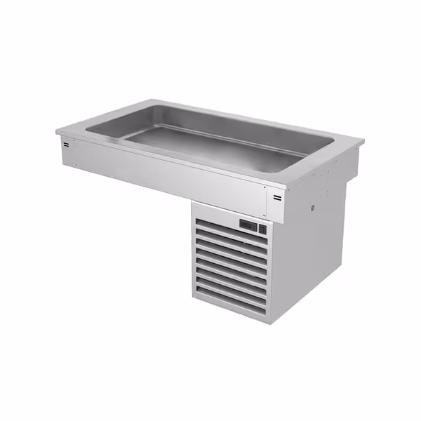 Upotettava kylmäallas - 1000 mm - +2–+8 °C - 3 GN 1/1-astiaa - 190 W