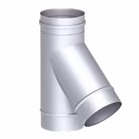 T-komad - 60° - od nehrđajućeg čelika - Duljina: 1.000 mm - Ø 250 mm