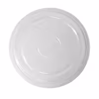 (300 pcs) Food Lidding Tray Polypropylene - 215mm - Round - Transparent