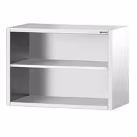 خزانة حائط ستانلس ستيل PREMIUM - 1000x400mm - بدون باب انزلاقي - ارتفاع 800 mm