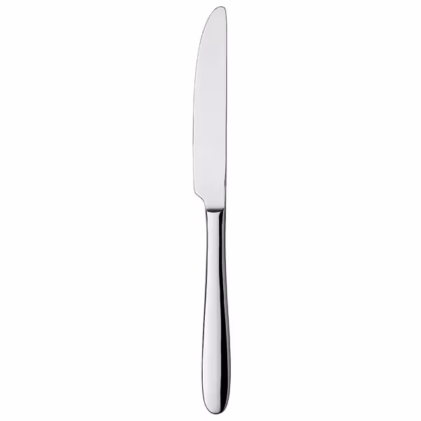 (12 pcs) Table knife Leandro - 13/0 stainless steel - 236mm - Mirror