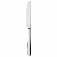 (12 pcs) Table knife Leandro - 13/0 stainless steel - 236mm - Mirror