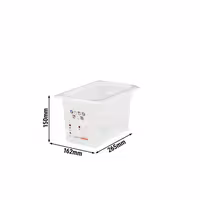 (6 komada) CAMBRO | SafeTrak – GN 1/4 polipropilenski spremnik – neprozirni – Visina: 150 mm