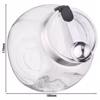 (6 adet) Saklama Kavanozu - Schraubdeckel - 2,20 l