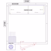 Hyllsystem med plasthyllplan och aluminiumstegar - 1070x460 mm - Djup: 460 mm - med 4 hyllplan - Maxbelastning: 600 kg per sektion