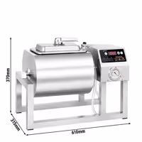 Vakuumtumbler - 3,6 m³/h - 30 W - bänkmodell - digital styrning