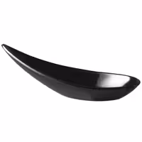 (60 adet) Sunum Kaşığı MING HING - Melamin - 110mm - Siyah